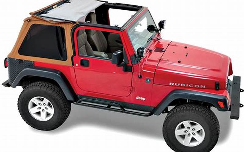 Jeep Wrangler Soft Top Features