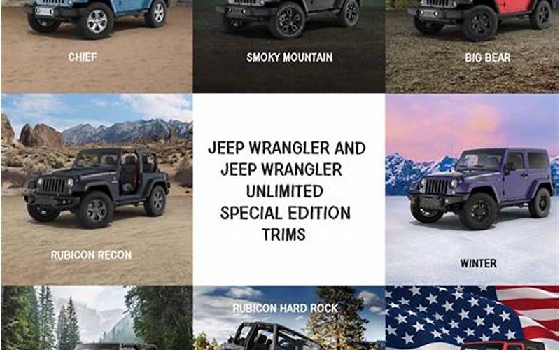 Jeep Wrangler Types