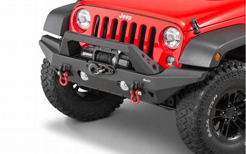 Jeep Wrangler With A Winch