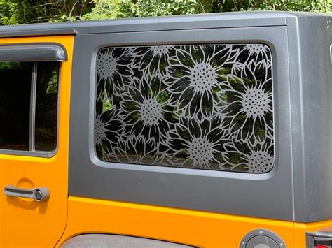 Jeep Car Window Stickers