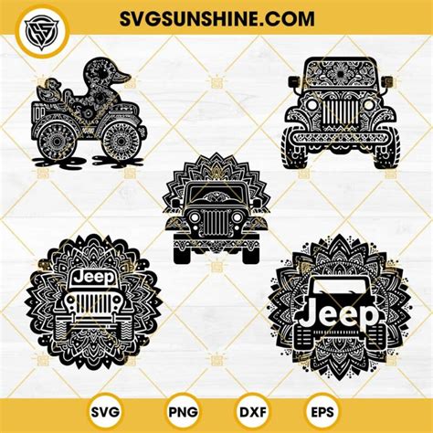 98+ Jeep Mandala SVG, Mandala Jeep SVG Printable Free Layered SVG Files. Mandala Jeep SVG