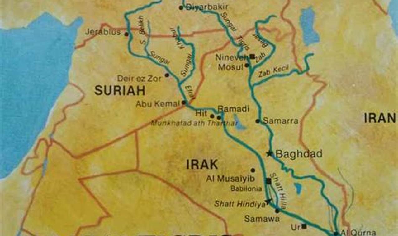 Jejak Sejarah Dan Peradaban Di Sungai Tigris