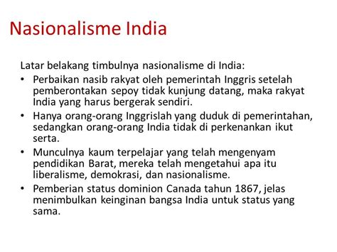 Jelaskan Latar Belakang Munculnya Nasionalisme di Indonesia