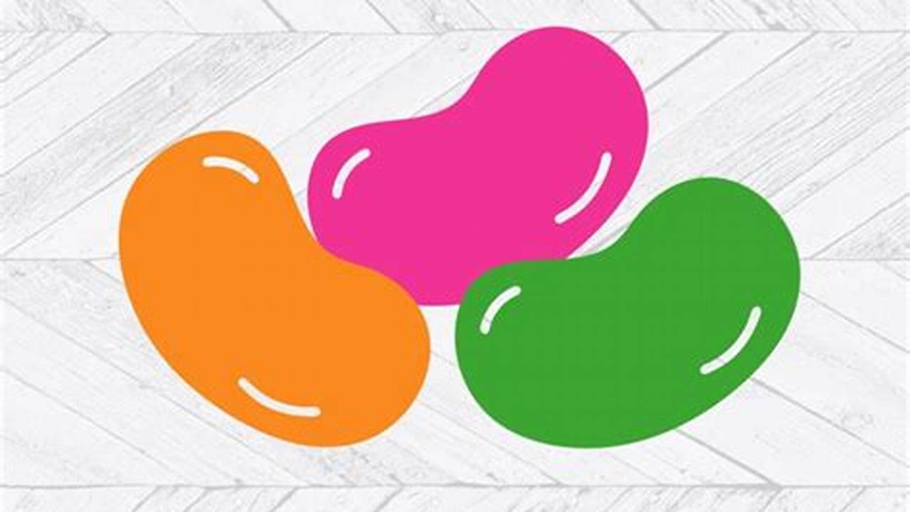 Jelly Beans, Free SVG Cut Files