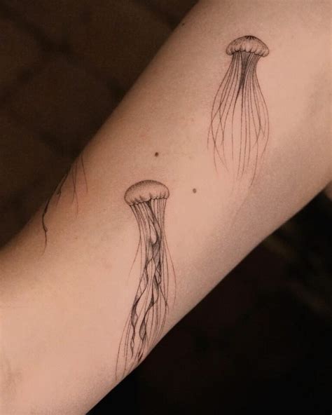 Jellyfish Tattoos Small