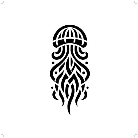 Jellyfish With Tribal Pattern Adults