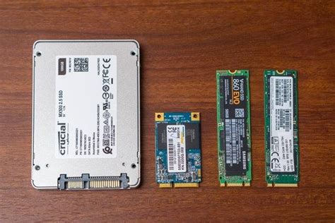 Ilustrasi jenis-jenis SSD laptop