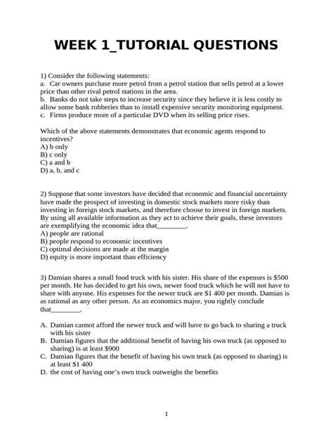 Jenis-Jenis Tutorial Questions