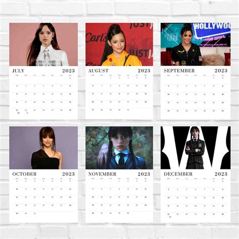 Jenna Ortega Calendar