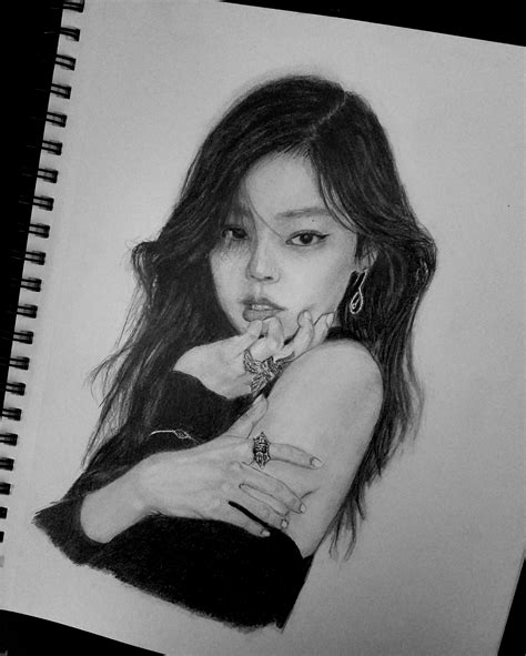 Jennie Blackpink Drawing