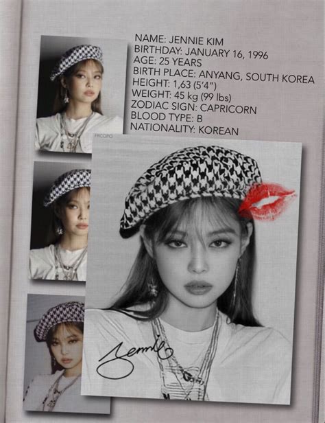 Jennie Kim Birth Chart