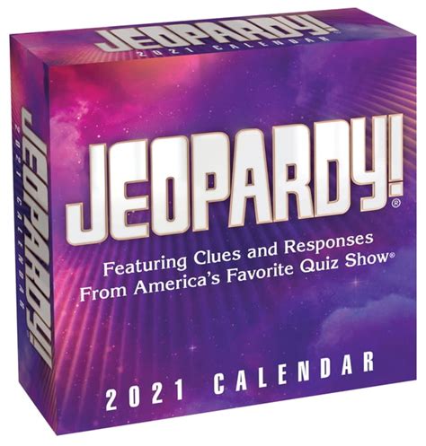 Jeopardy Page A Day Calendar