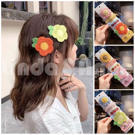 Jepit Rambut Bunga Matahari