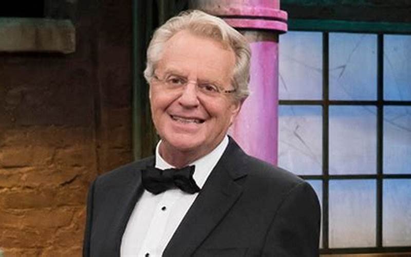 Jerry Springer Health Issues