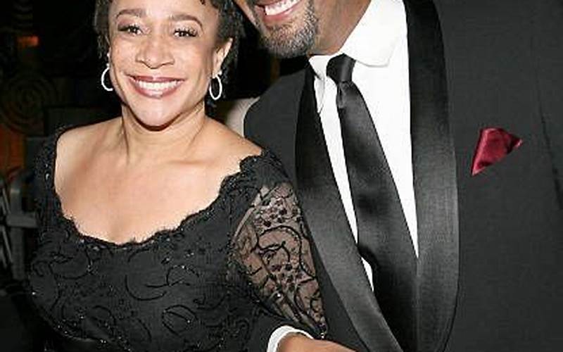 Jesse L. Martin And His Wife