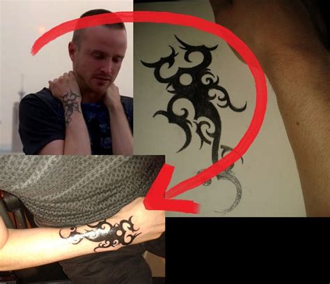 Jesse Pinkman Hand Tattoo
