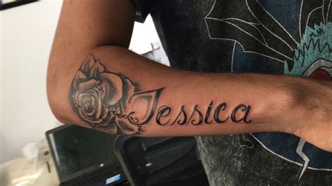 Jessica Name Tattoo Designs