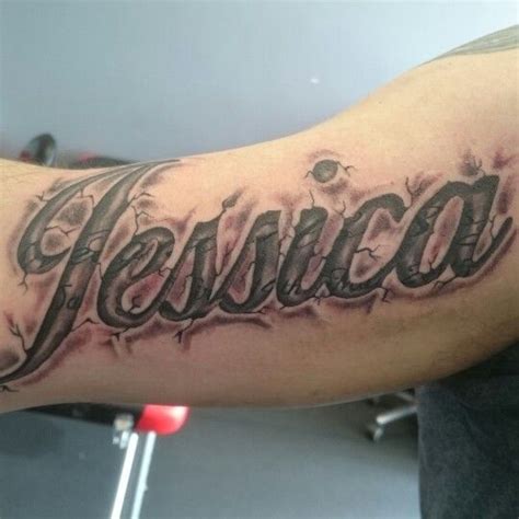 Jessica Name Tattoo