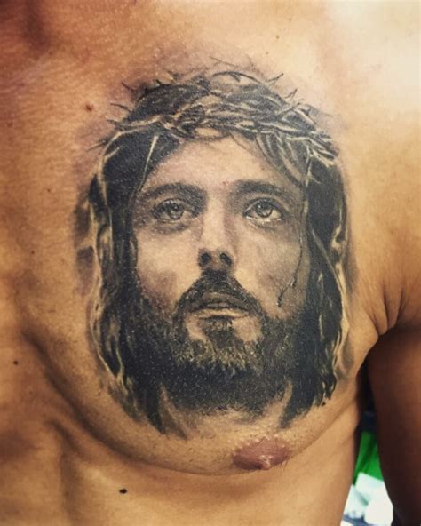 60 3D Jesus Tattoo Designs For Men Religious Ink Ideas