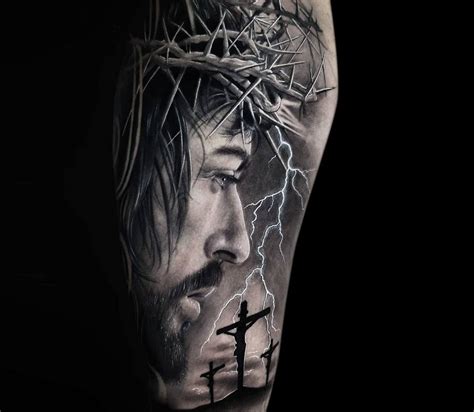 55+ Best Jesus Christ Tattoo Designs & Meanings Find