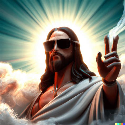 Jesus Christ Wearing Mask