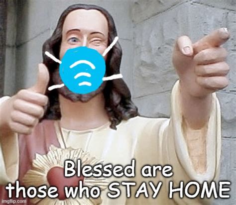 Jesus Coronavirus Mask Meme