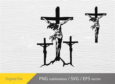 Unleash Your Faith with a Majestic Jesus Cross Svg: Perfect for Stunning DIY Designs and Crafts!