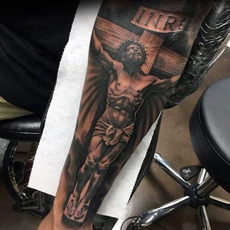 61 Classic Jesus Tattoos On Shoulder