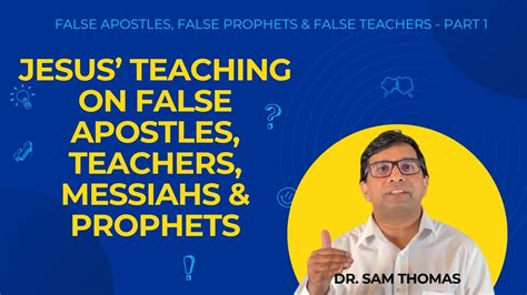 Jesus Teaching about False Prophets