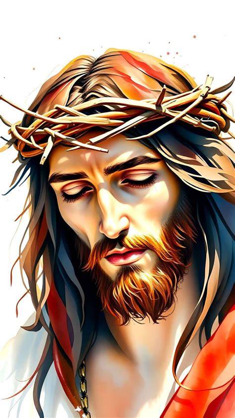 Jesus Wearing Face Mask