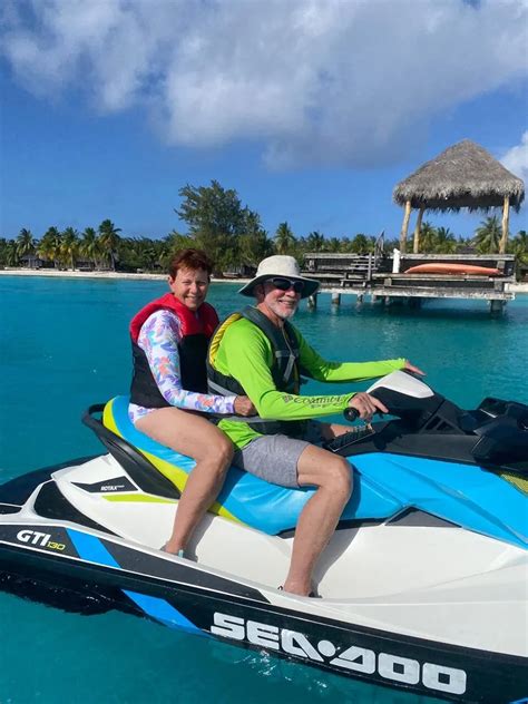 Jet ski driver Fakarava