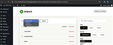 Jetpack Modules &amp; Features