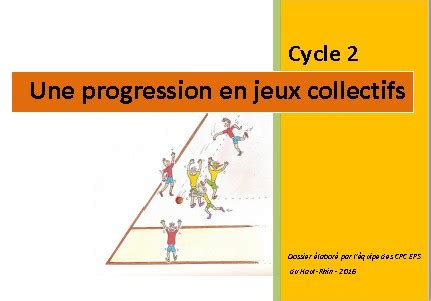 Jeux Collectif Cycle 2