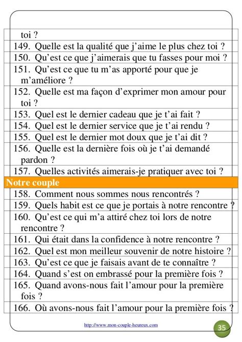 Jeux Question Couple