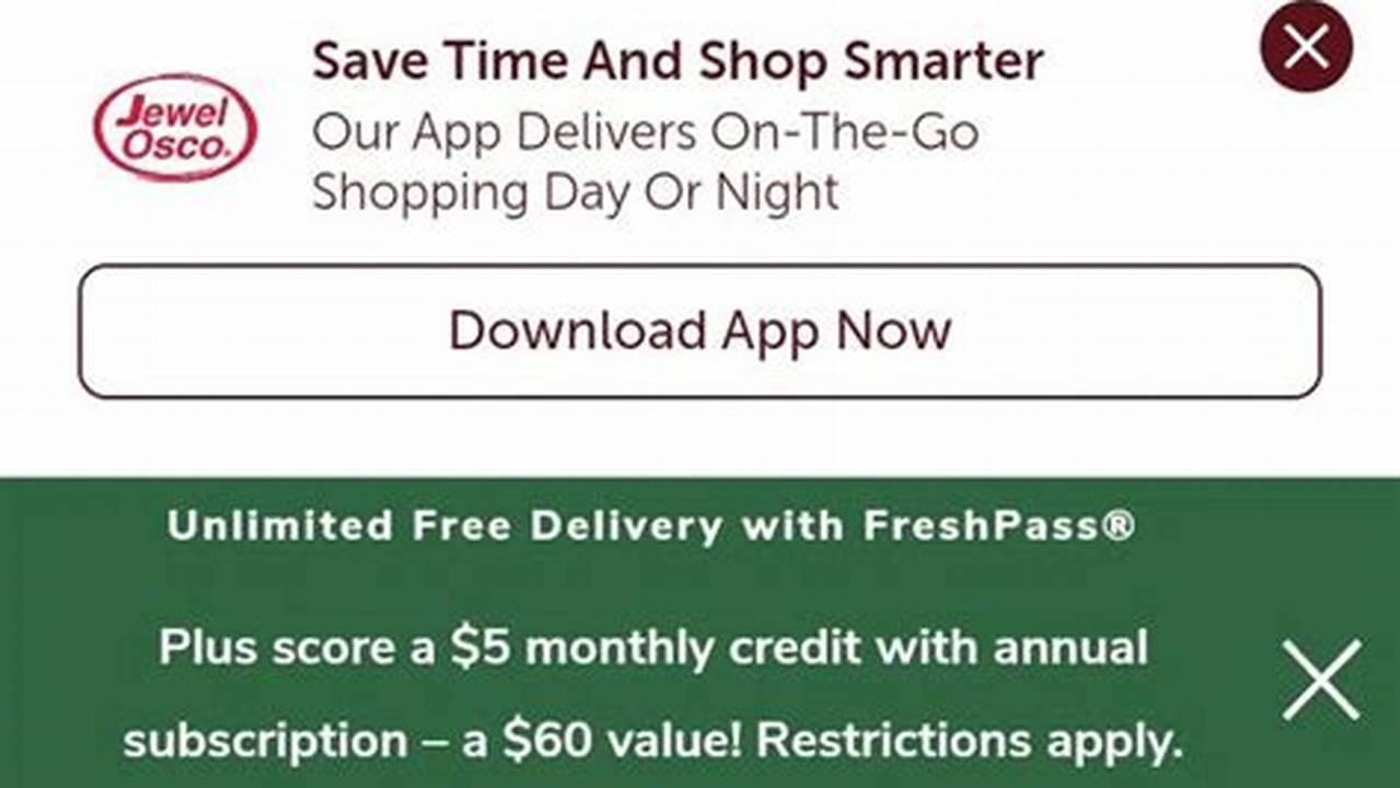 Jewel Osco Promo Code 2024