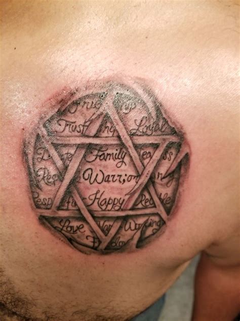 Jewish Star Tattoo 32 best images about Religious