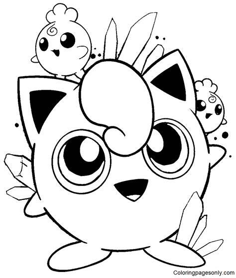 Jigglypuff Coloring Page
