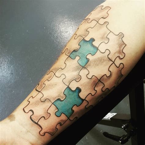 Puzzle Piece Tattoos Designs, Ideas and Meaning Tattoos