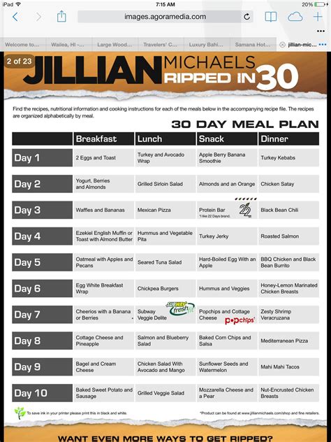 Jillian Michaels Diet Plan Review Diet Plans Weekly