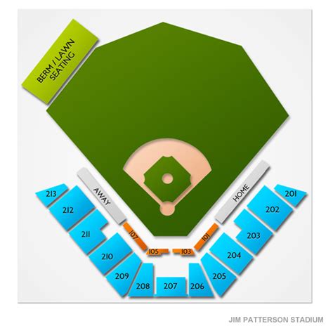 Jim Patterson Stadium Seating Chart