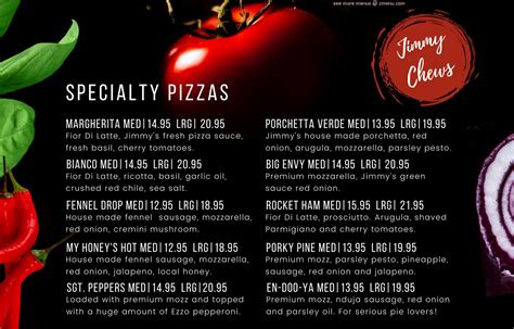 Jimmy Chews [ Primo - Pizza ]