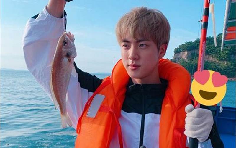 Jin And Jungkook'S Fishing Trip