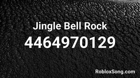 Jingle Bell Rock Remix Roblox ID - Roblox music codes