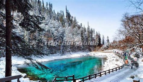 Jiuzhaigou winter
