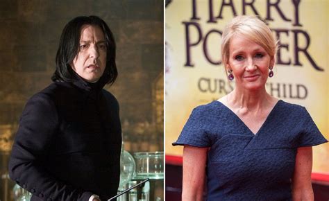 Jk Rowling On Snape