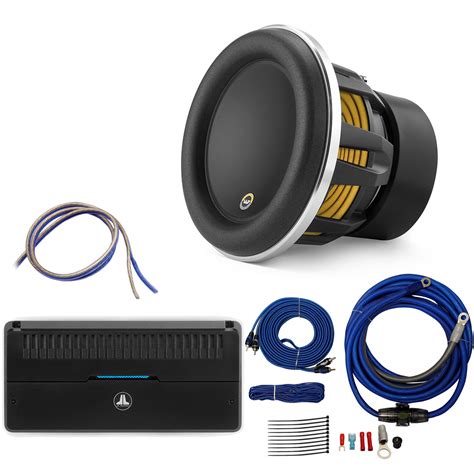 Unleash the Power of your Bass with Jl Audio's Recognize Kit W7 - Experience a Full Throttle Audio Performance!