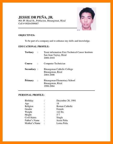 Job Application And Resume Writing Pdf