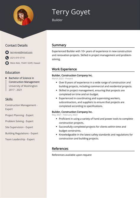 Job Easy Job Resume Builder