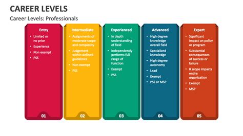 Job Experience Level Chart