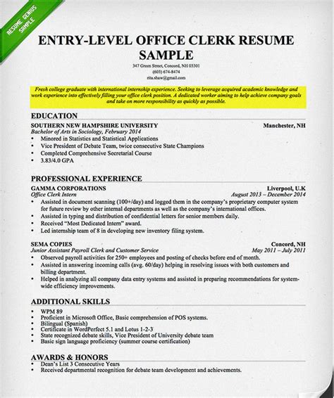 How to Write a Career Objective On A Resume Resume Genius Career